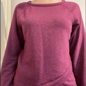 purple sweater from old navy